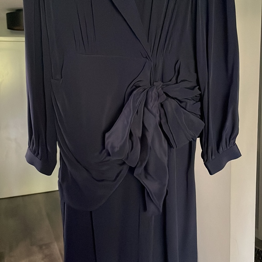 Diane von Furstenberg Stella Faux-Wrap Midi Dress - Picture 5 of 10